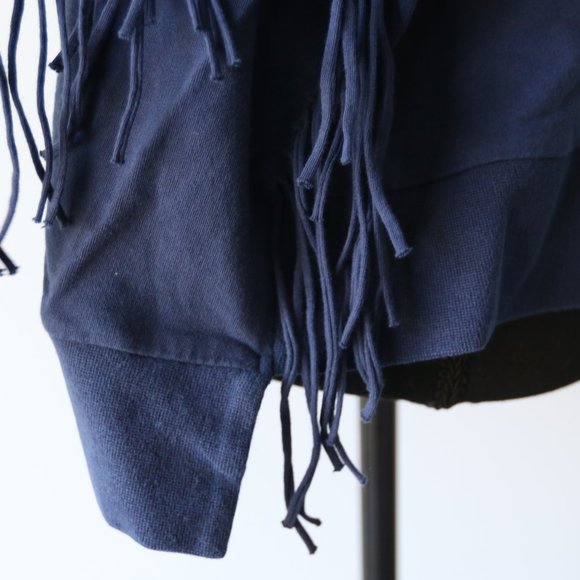 Amuse Society Emma Fleece Fringe Sleeve Sweatshirt - Picture 8 of 14